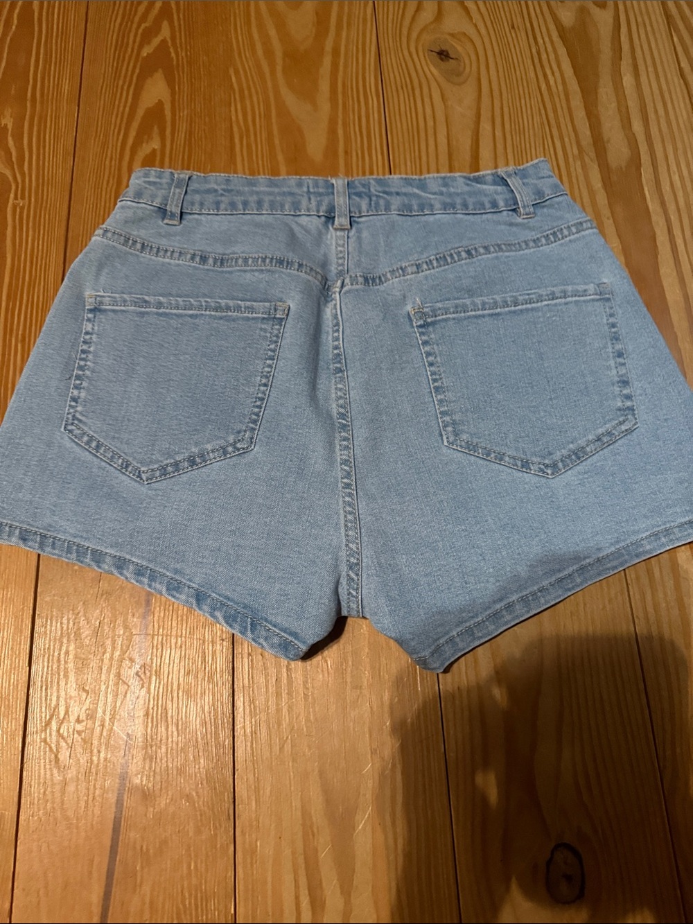 Love Tree Light Blue Denim Jean Shorts - Picture 2 of 4